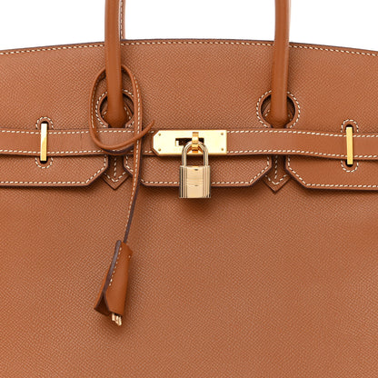 Hermes Epsom Birkin 35 Gold 9 of 16