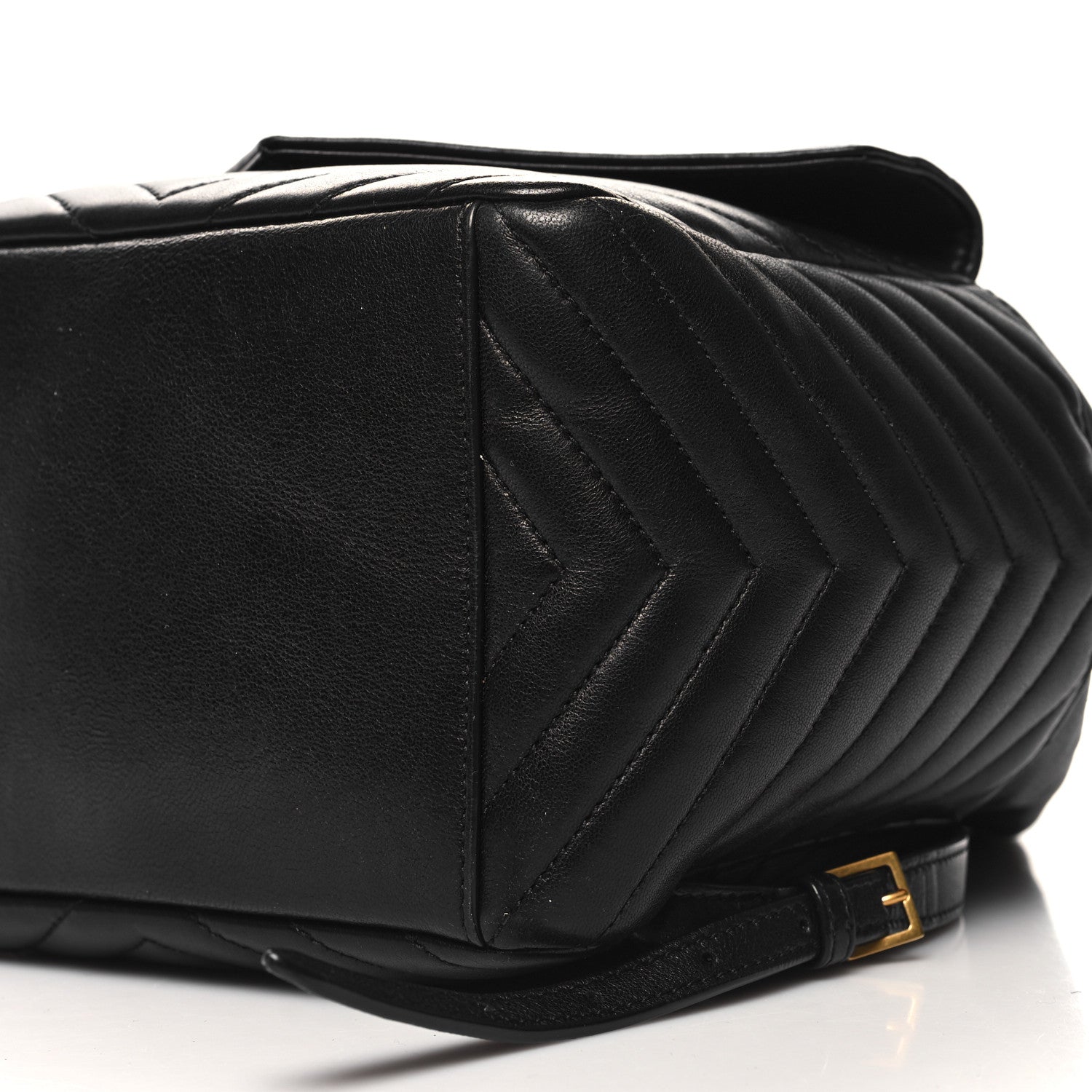 Saint Laurent Lambskin Matelasse Monogram Joe Backpack Black 10 of 10