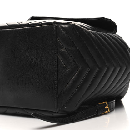 Saint Laurent Lambskin Matelasse Monogram Joe Backpack Black 10 of 10