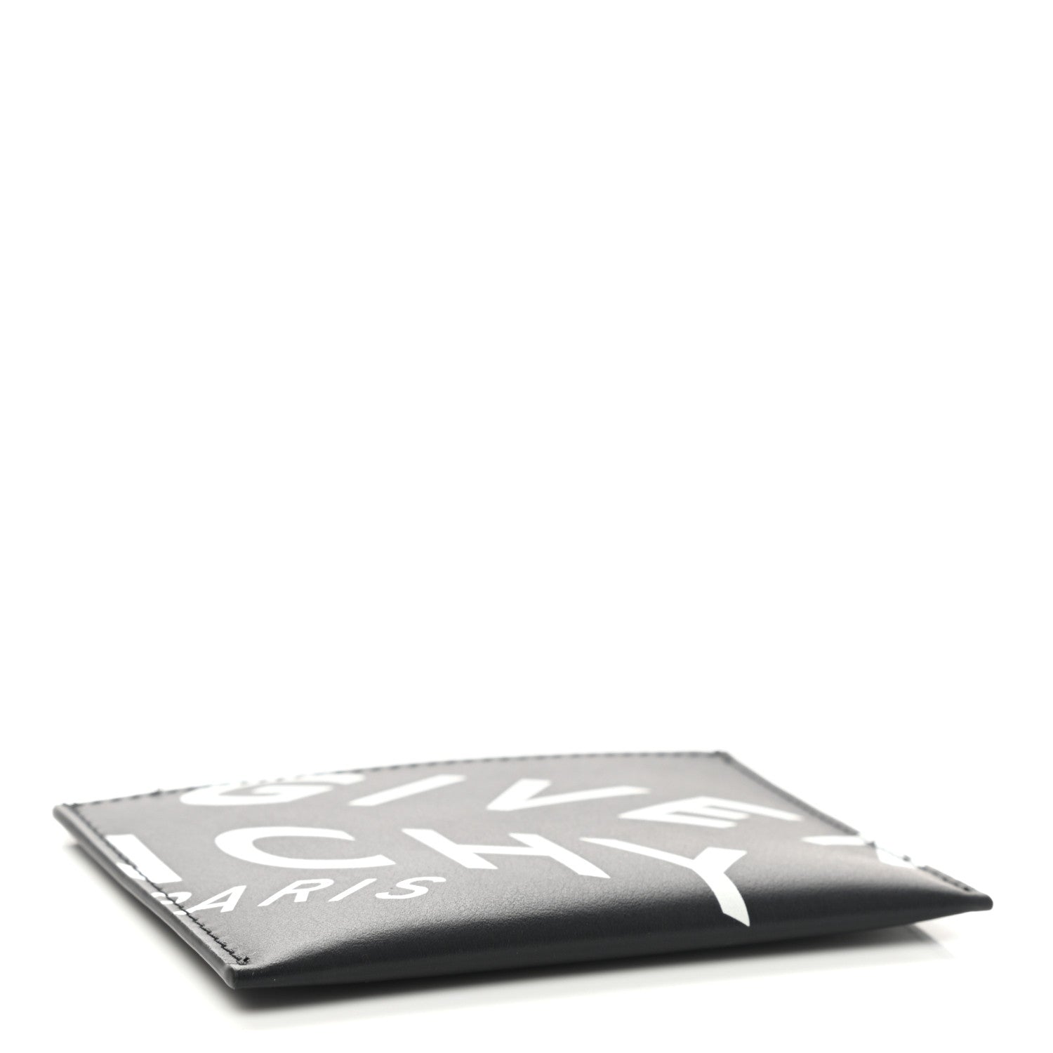 Givenchy Calfskin Logo Printed Card Holder Black 4 of 7