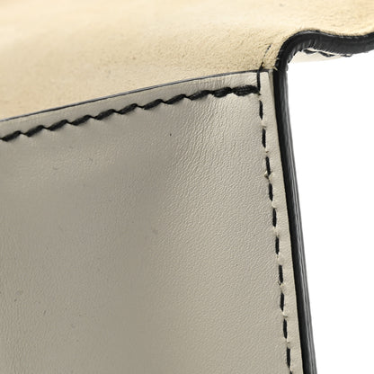 Christian Dior Smooth Calfskin Dio(r)evolution Flap Clutch Off White 10 of 12