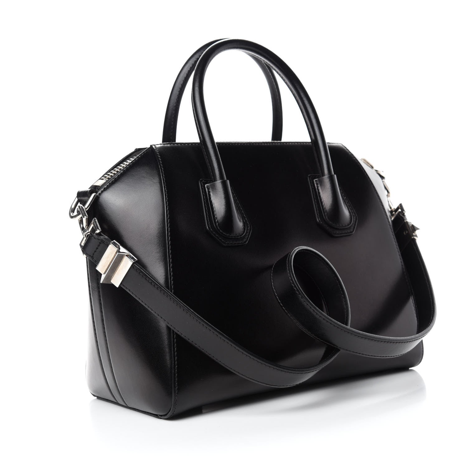 Givenchy Shiny Lord Calfskin Small Antigona Black 3 of 12