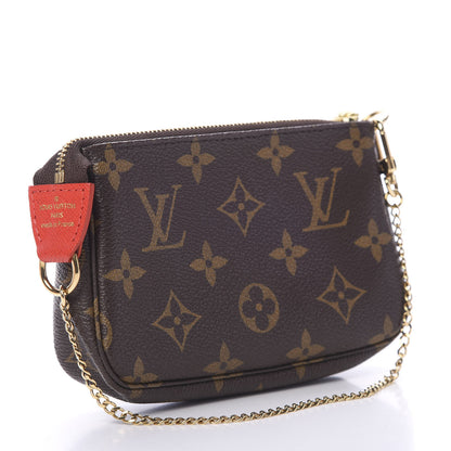 Louis Vuitton Monogram 2018 Christmas Animation Mini Cats Pochette Accessories 2 of 7
