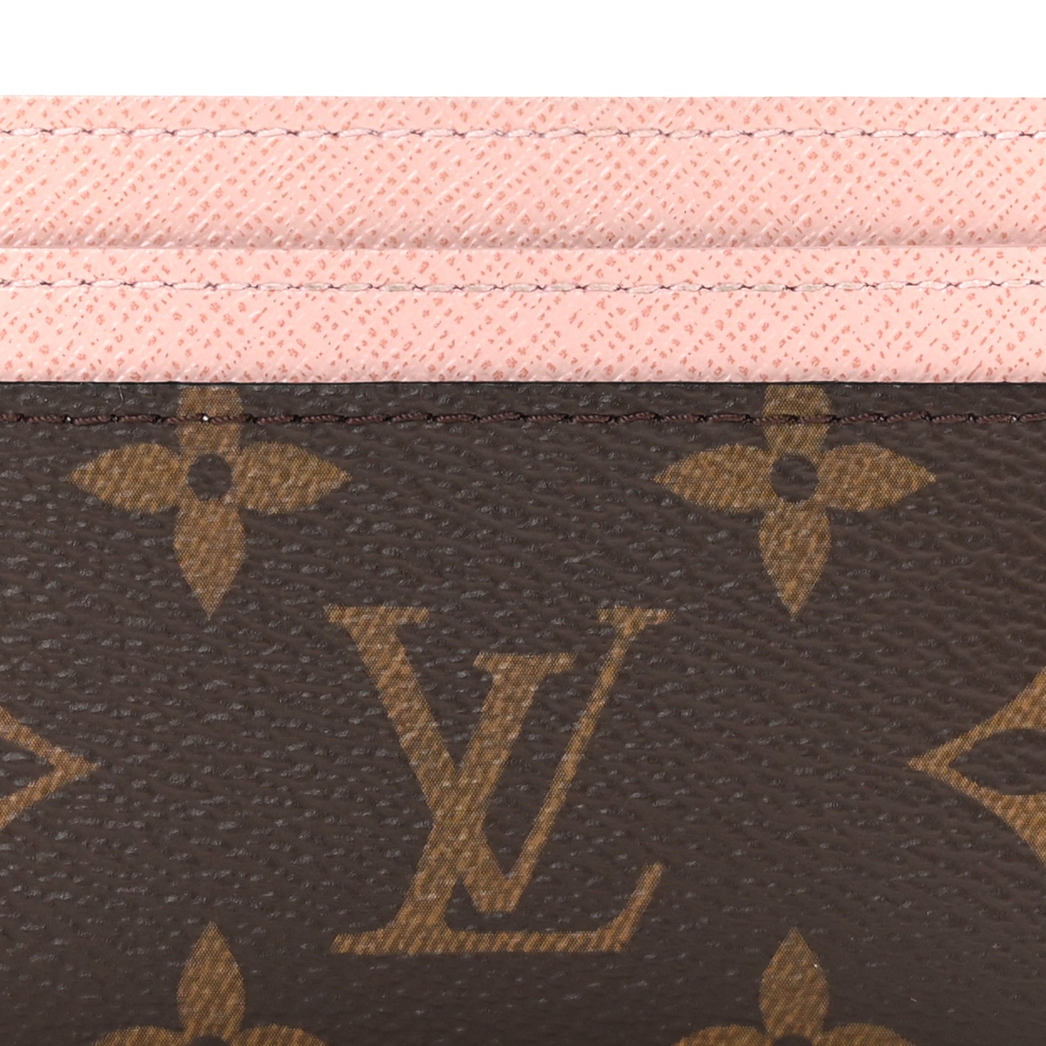 Louis Vuitton Monogram LV Charms Card Holder Rose Ballerine 7 of 8