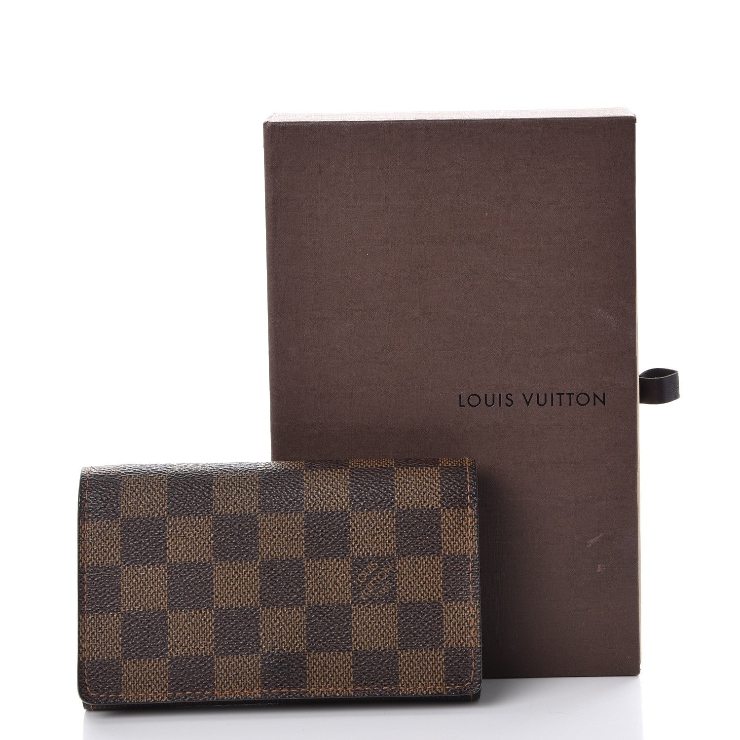 Louis Vuitton Damier Ebene Porte-Monnaie Billets Tresor Wallet 8 of 8