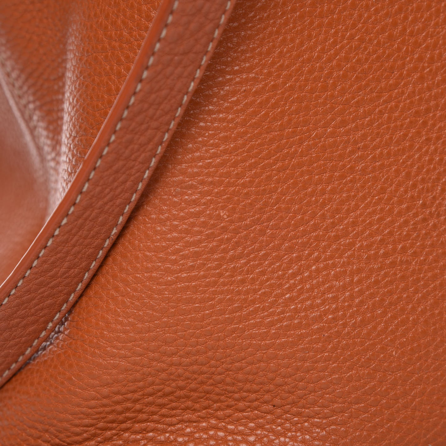 Vitello Daino Shopping Tote Rame