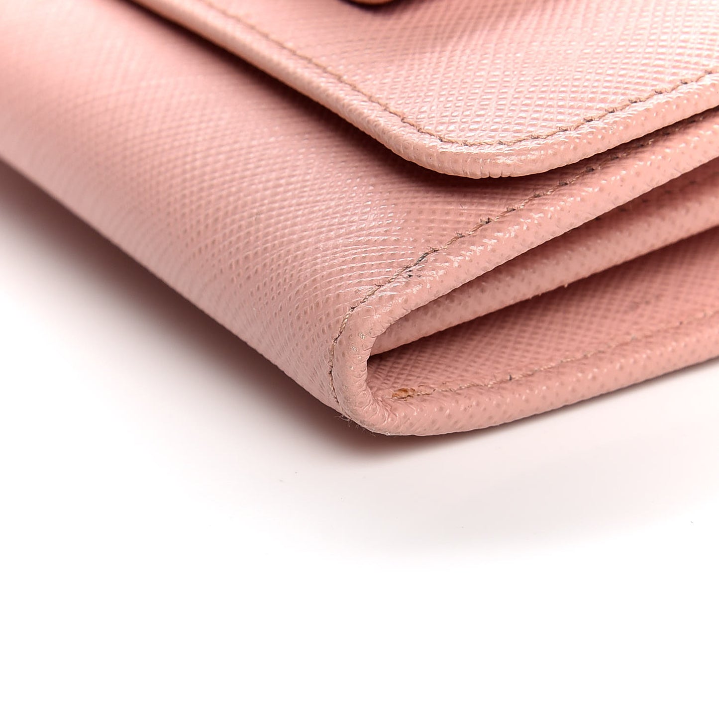 Saffiano Fiocco Bow Flap Wallet Orchidea