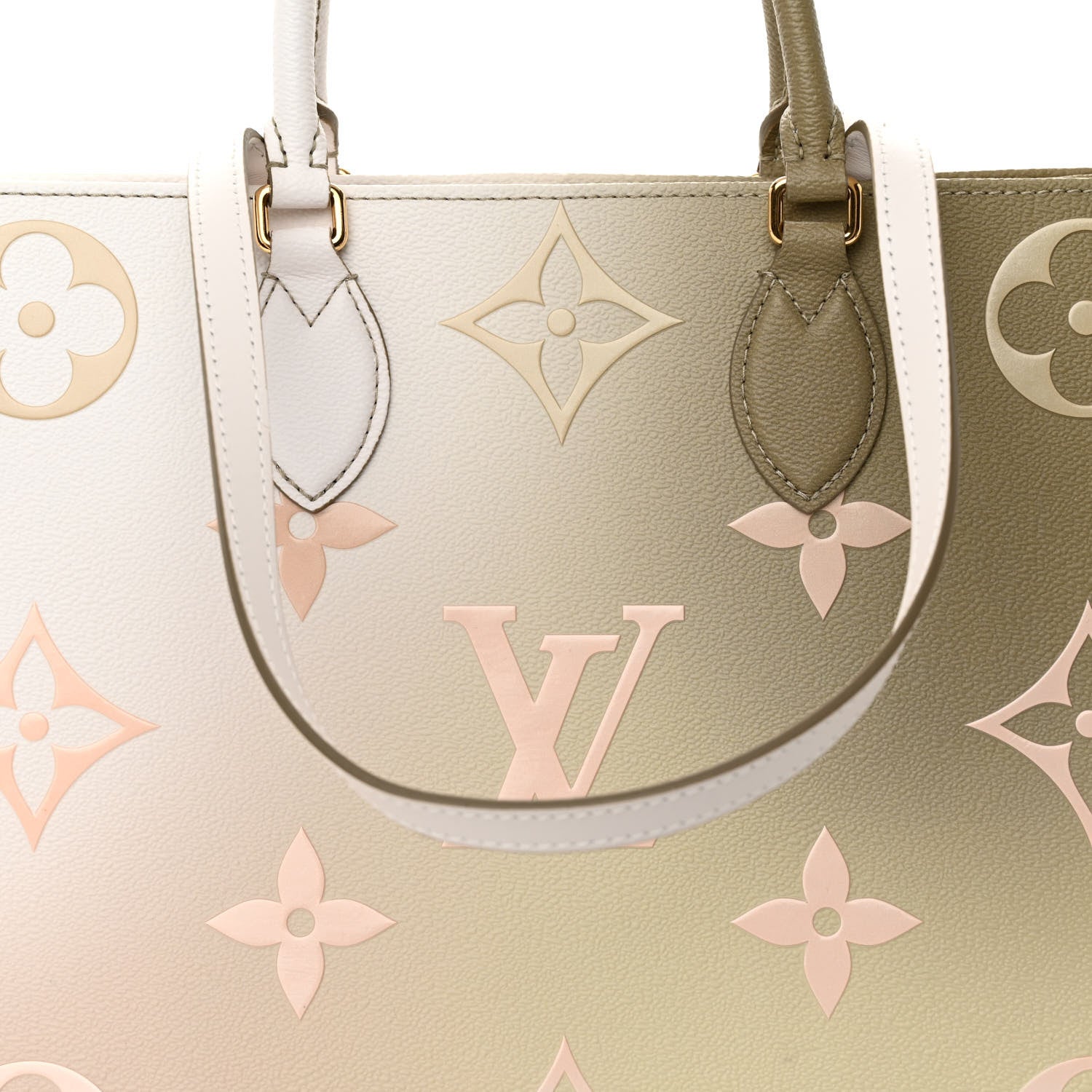 Louis Vuitton Monogram Giant Spring In The City Onthego MM Sunset Kaki 7 of 10