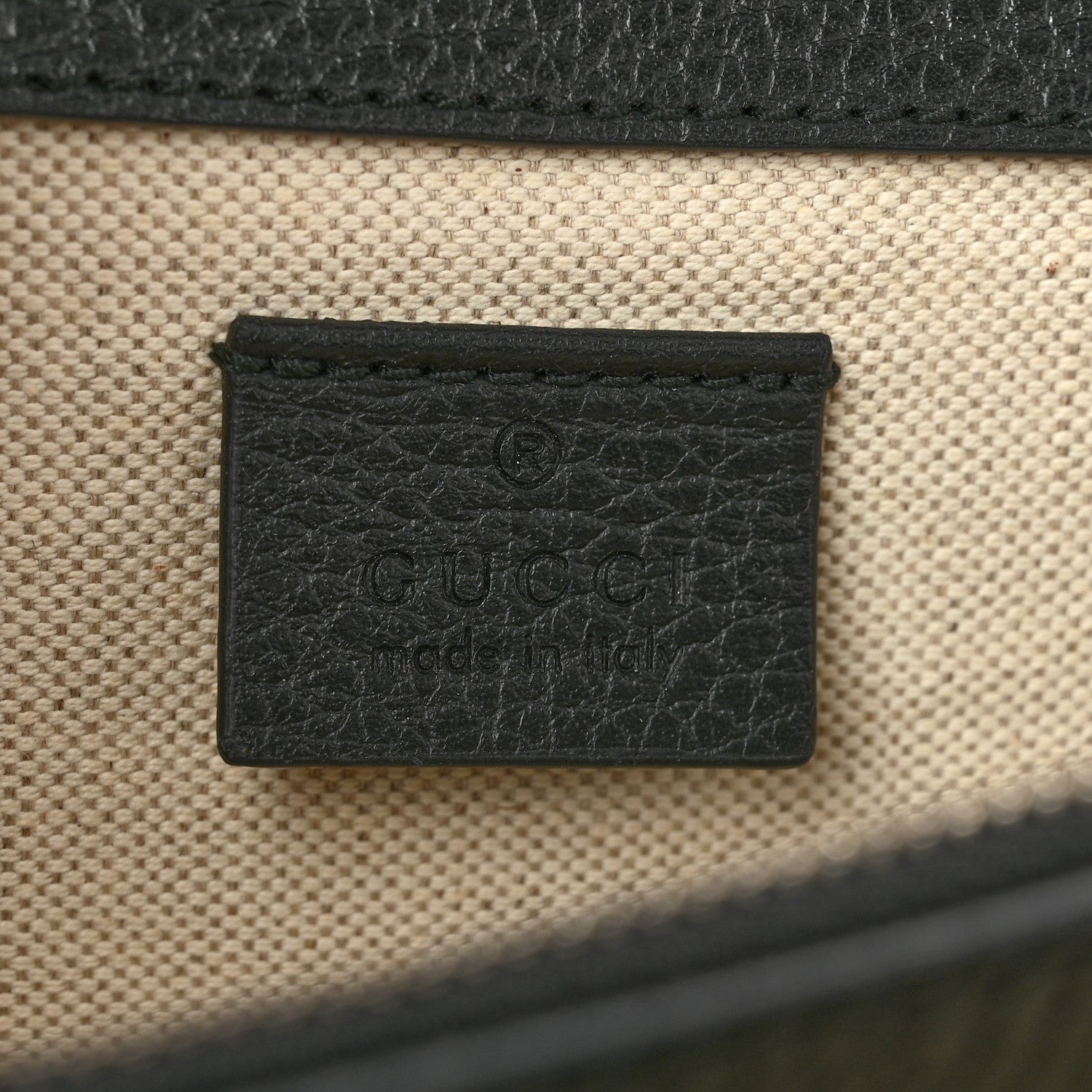 Gucci Pebbled Calfskin Small Dionysus Shoulder Bag Black 6 of 11