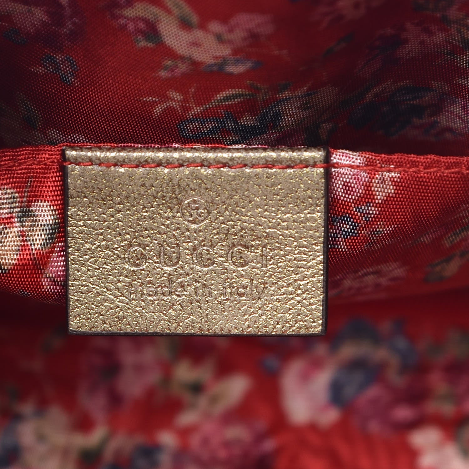 Gucci Laminated Nappa Trapuntata Mini Zumi Dome Shoulder Bag Rosso Jasmine Green Rame 6 of 9