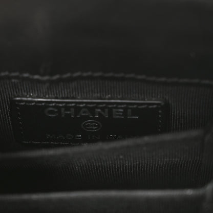 Chanel Patent CC Phone Holder Crossbody Black 6 of 10