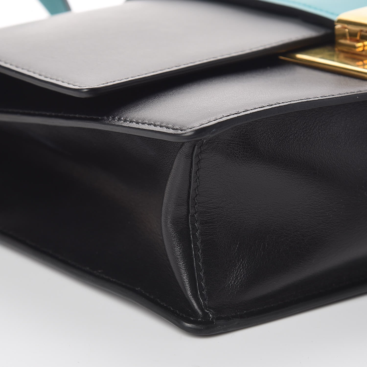Prada City Calf Ribbon Bag Marmo Black Giada 12 of 13
