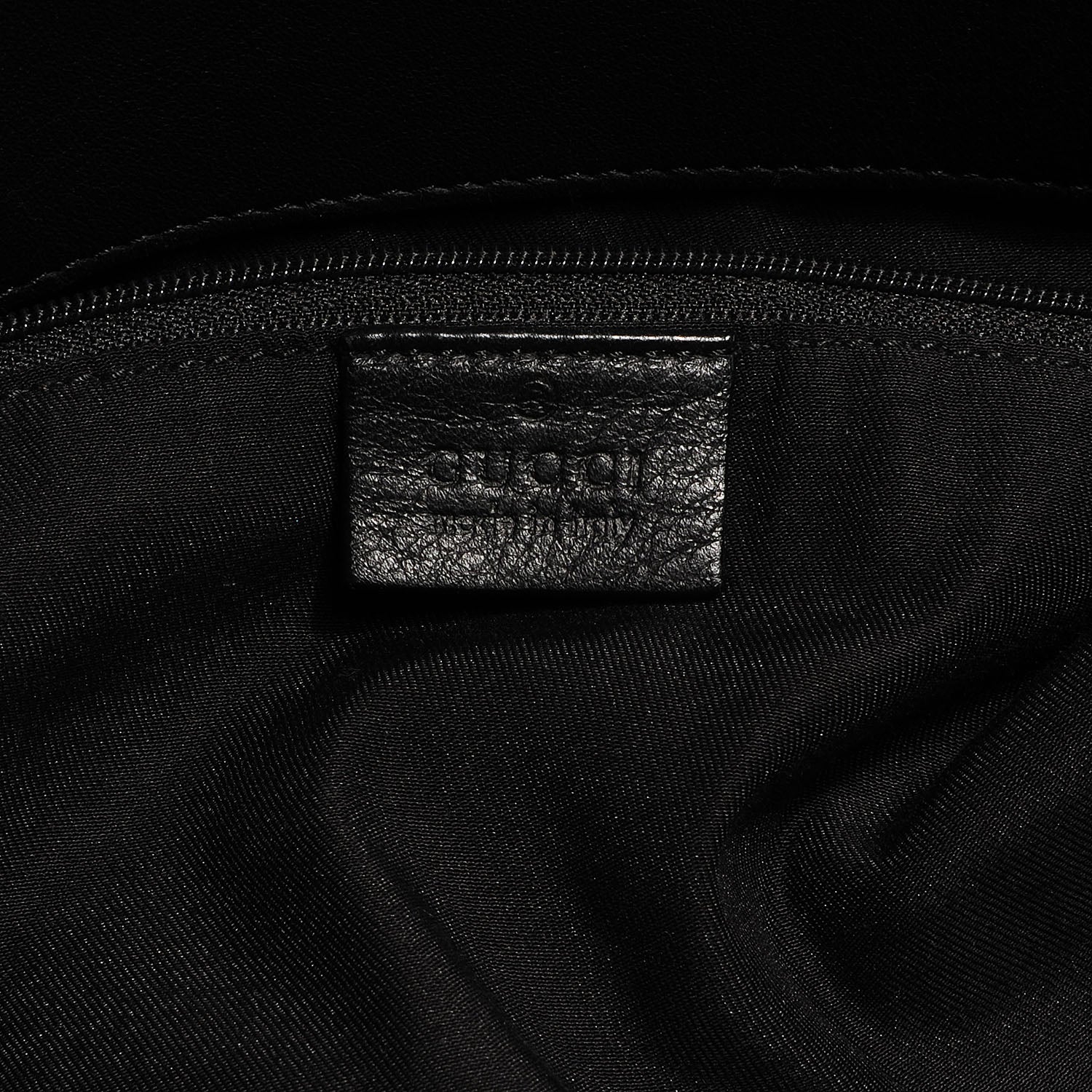 Gucci Monogram D Gold Tote Black 6 of 7