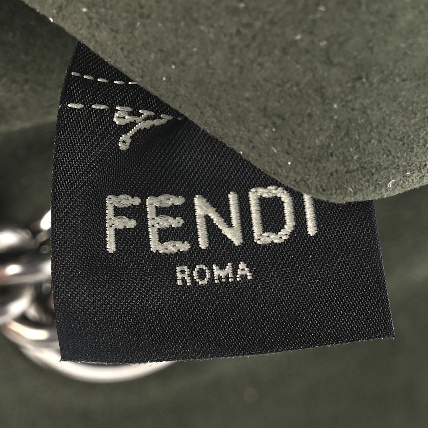 Technical Fabric FF Midi Chain Baguette Oliva