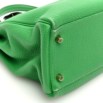 Hermes Togo Kelly Retourne 32 Bambou 9 of 10