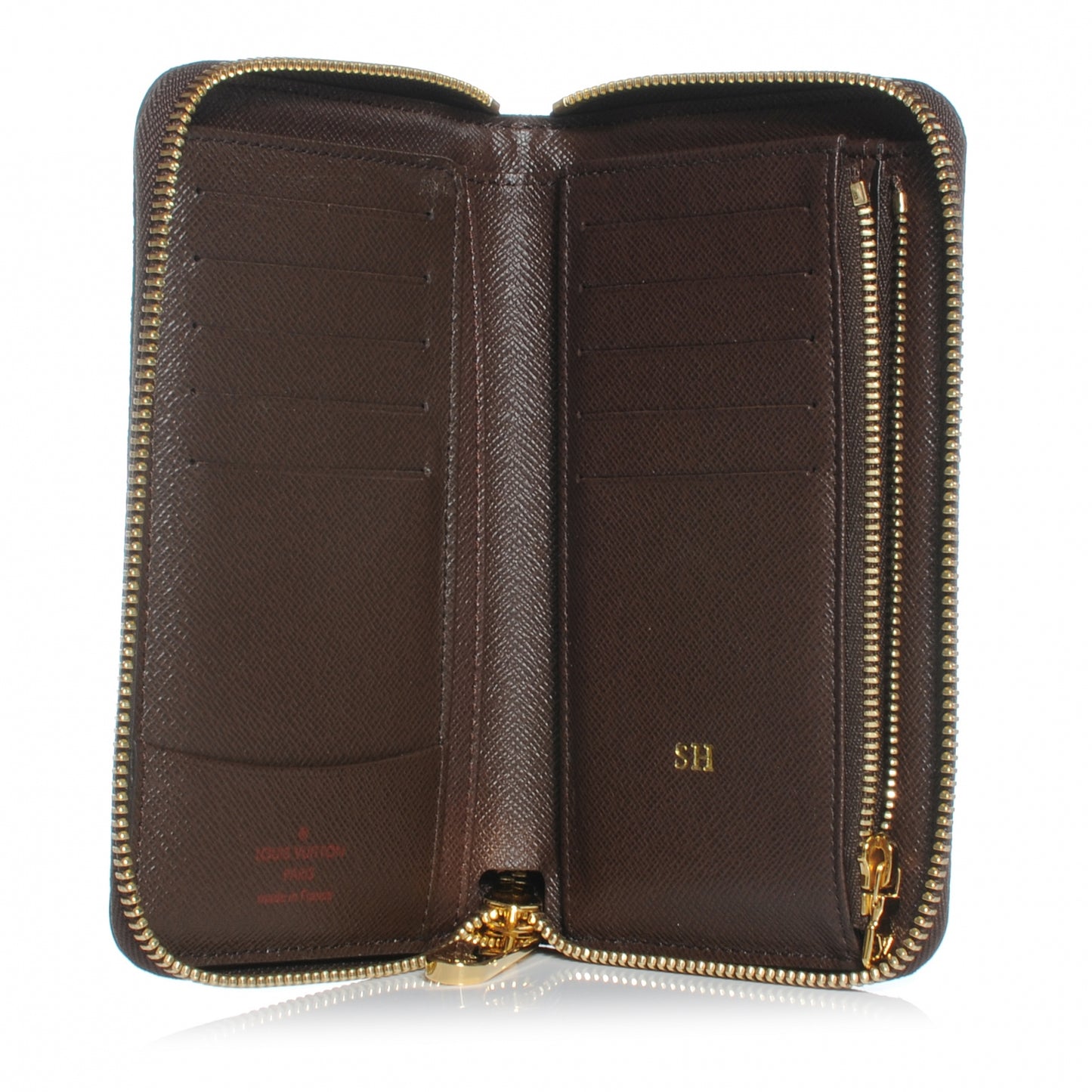 Damier Ebene Zippy Compact Wallet