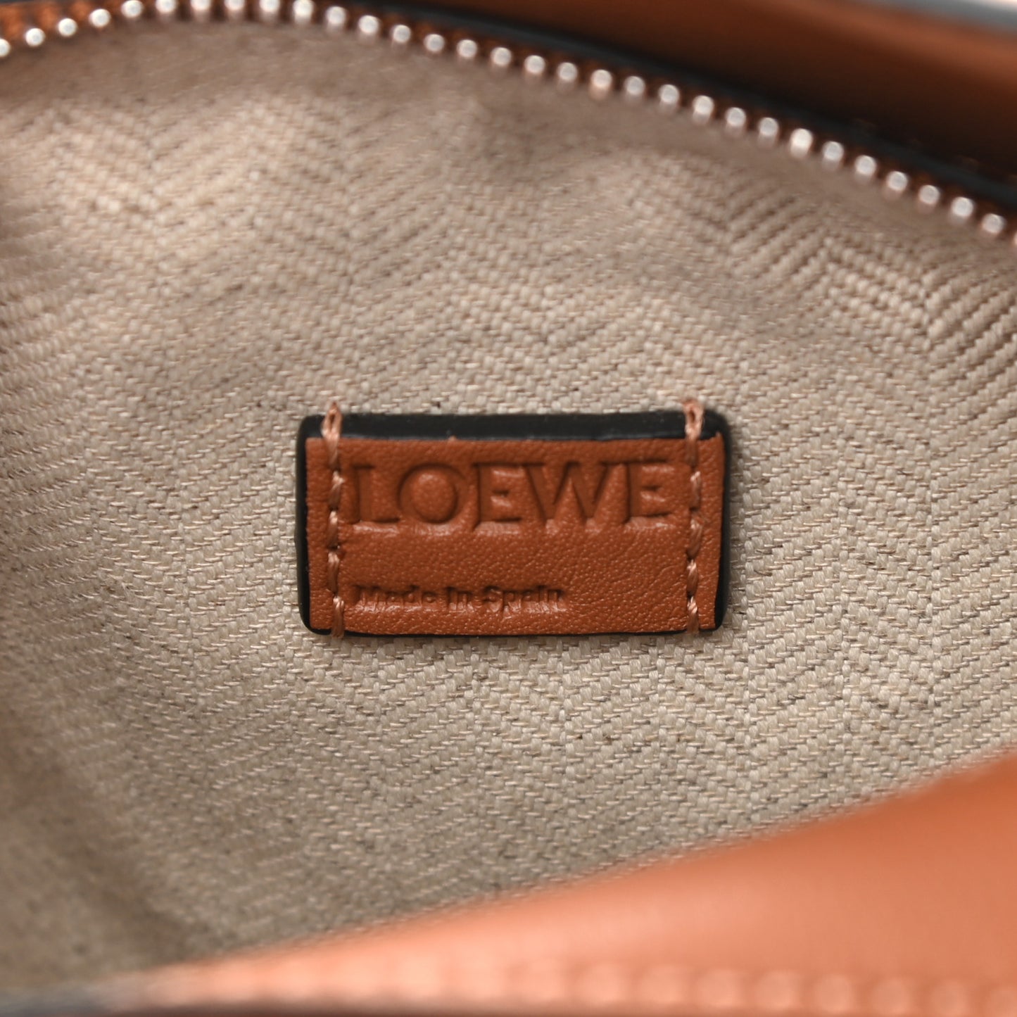 Calfskin Mini Puzzle Bag Tan