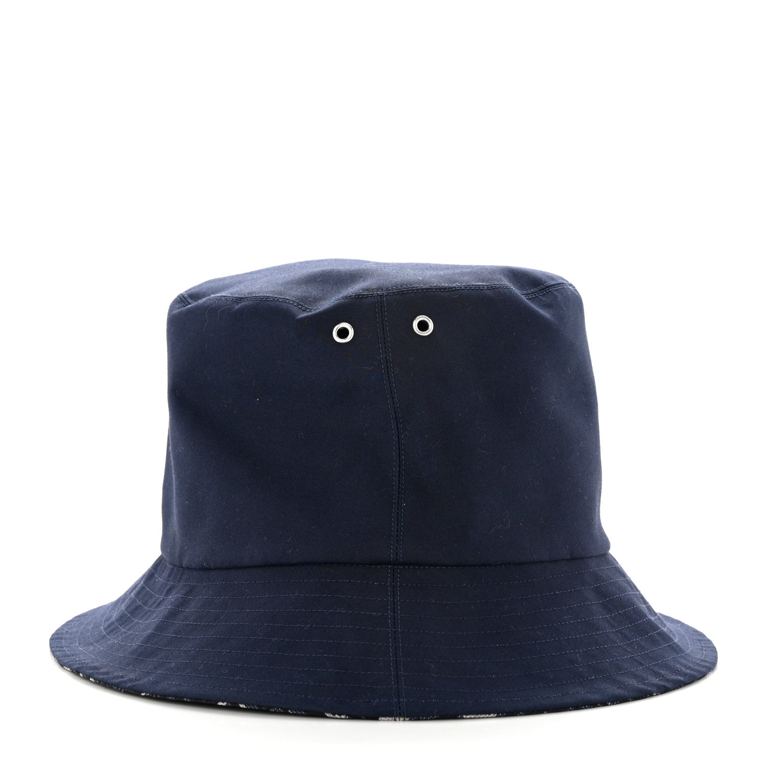 Christian Dior Oblique Reversible Teddy-D Brim Bucket Hat 58 Blue 5 of 15