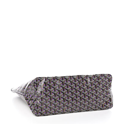 Goyard Goyardine Saint Louis Claire Voie PM Black Violet 4 of 10