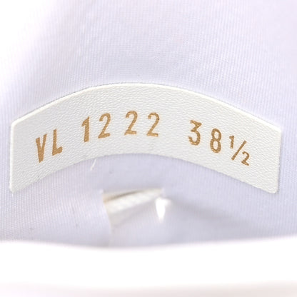 Louis Vuitton Monogram Calfskin Run 55 Sneakers 38.5 White 8 of 9