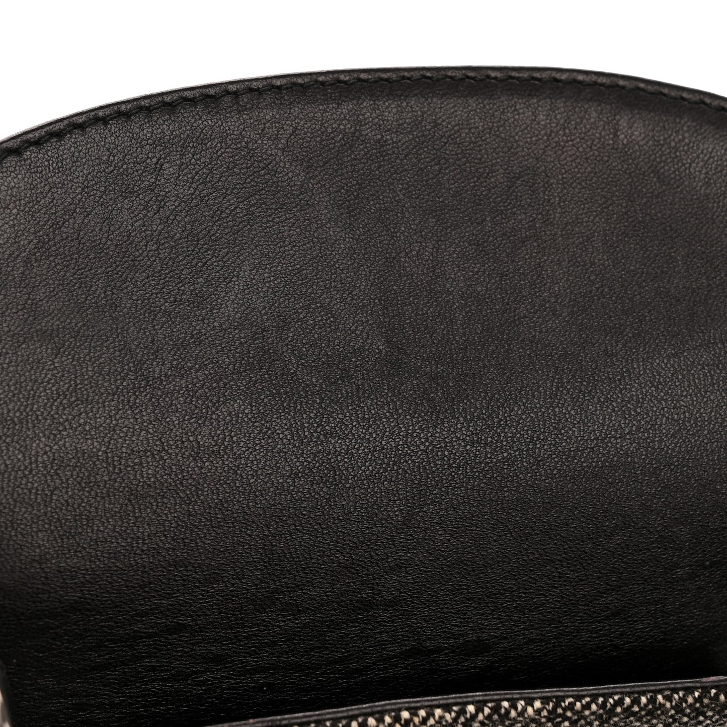 Tweed Mini Lady Dior Black