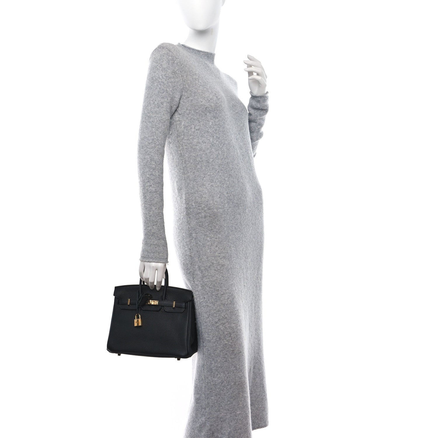 Hermes Epsom Birkin Sellier 25 Black 2 of 13