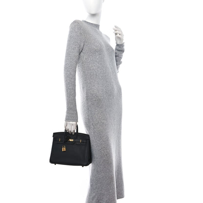 Hermes Epsom Birkin Sellier 25 Black 2 of 13