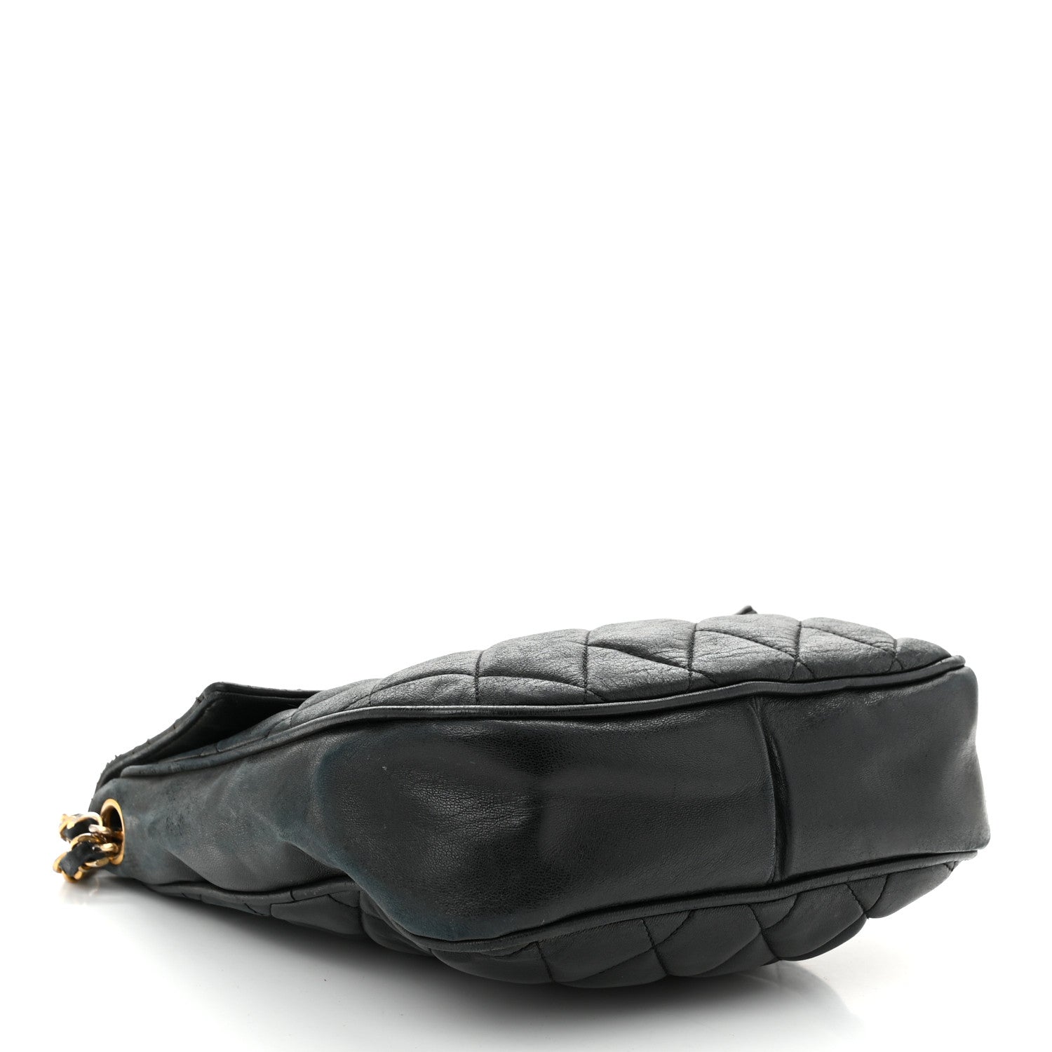 Chanel Lambskin Quilted Mini Flap Shoulder Bag Black 4 of 13