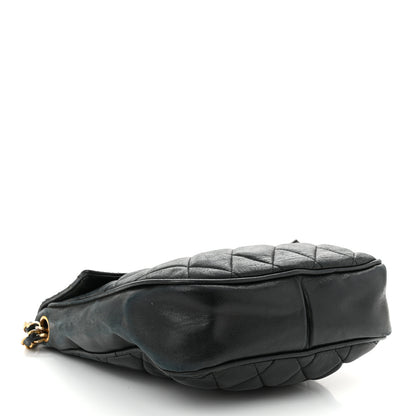 Chanel Lambskin Quilted Mini Flap Shoulder Bag Black 4 of 13
