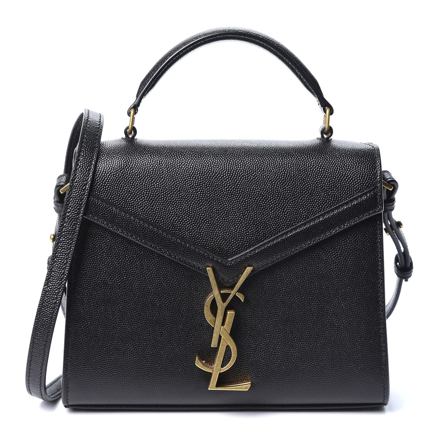 Grain de Poudre Mini Classic Monogram Cassandra Top Handle Black