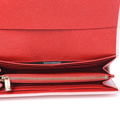 Dolce & Gabbana Dauphine Continental Wallet Rosa Rosso 5 of 9