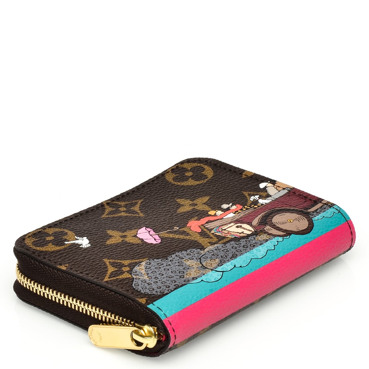 Monogram 2015 Christmas Animation Zippy Coin Purse