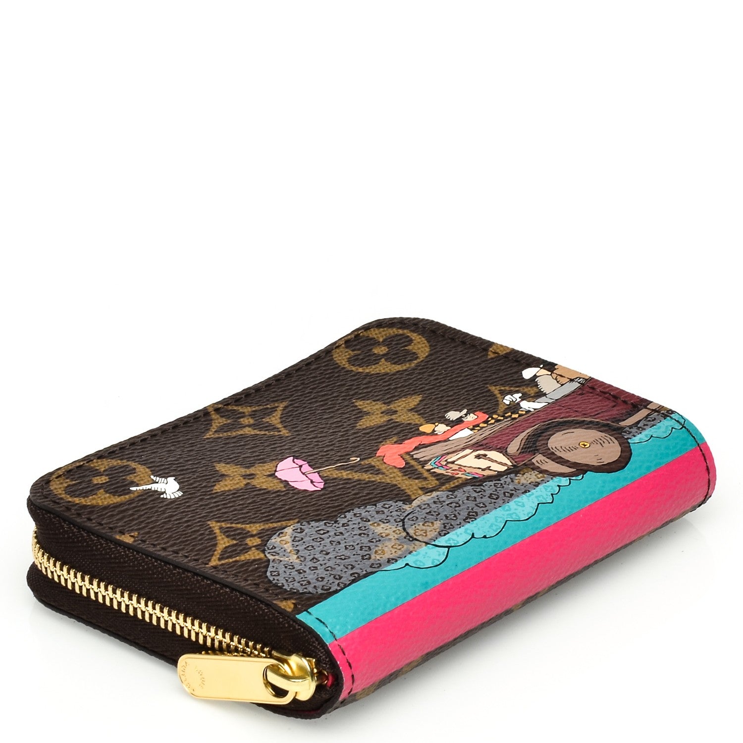 Louis Vuitton Monogram 2015 Christmas Animation Zippy Coin Purse 4 of 6