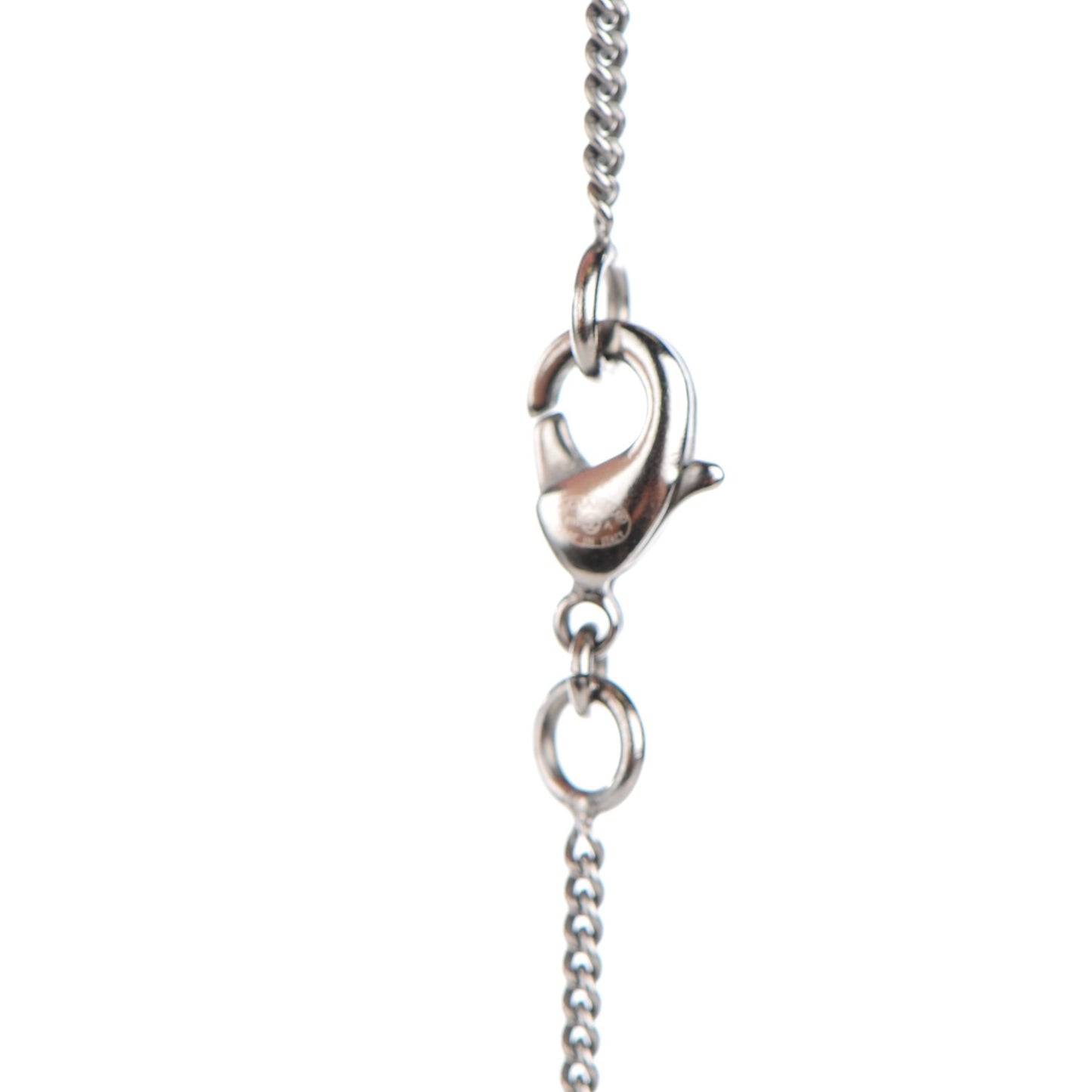Agate Bead CC Pendant Necklace Brown