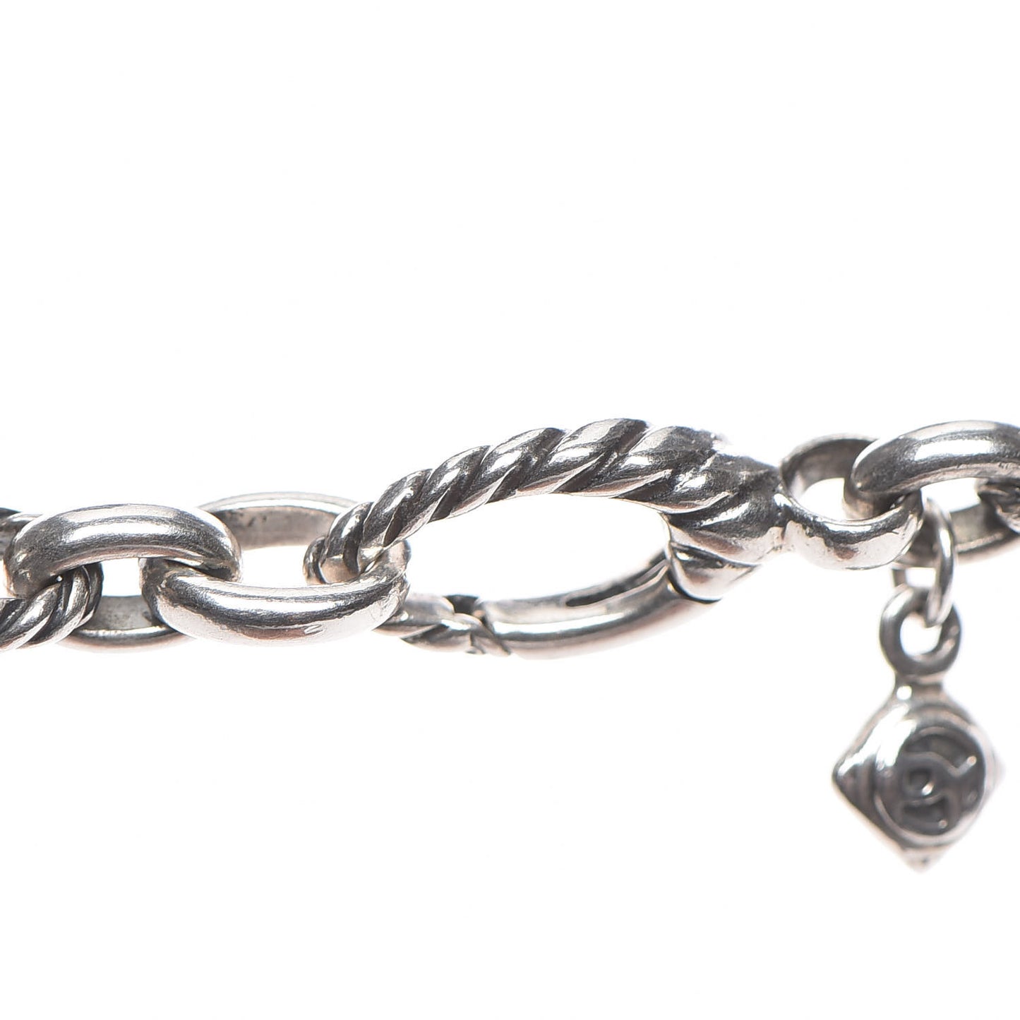 Sterling Silver Cable Link Necklace 36