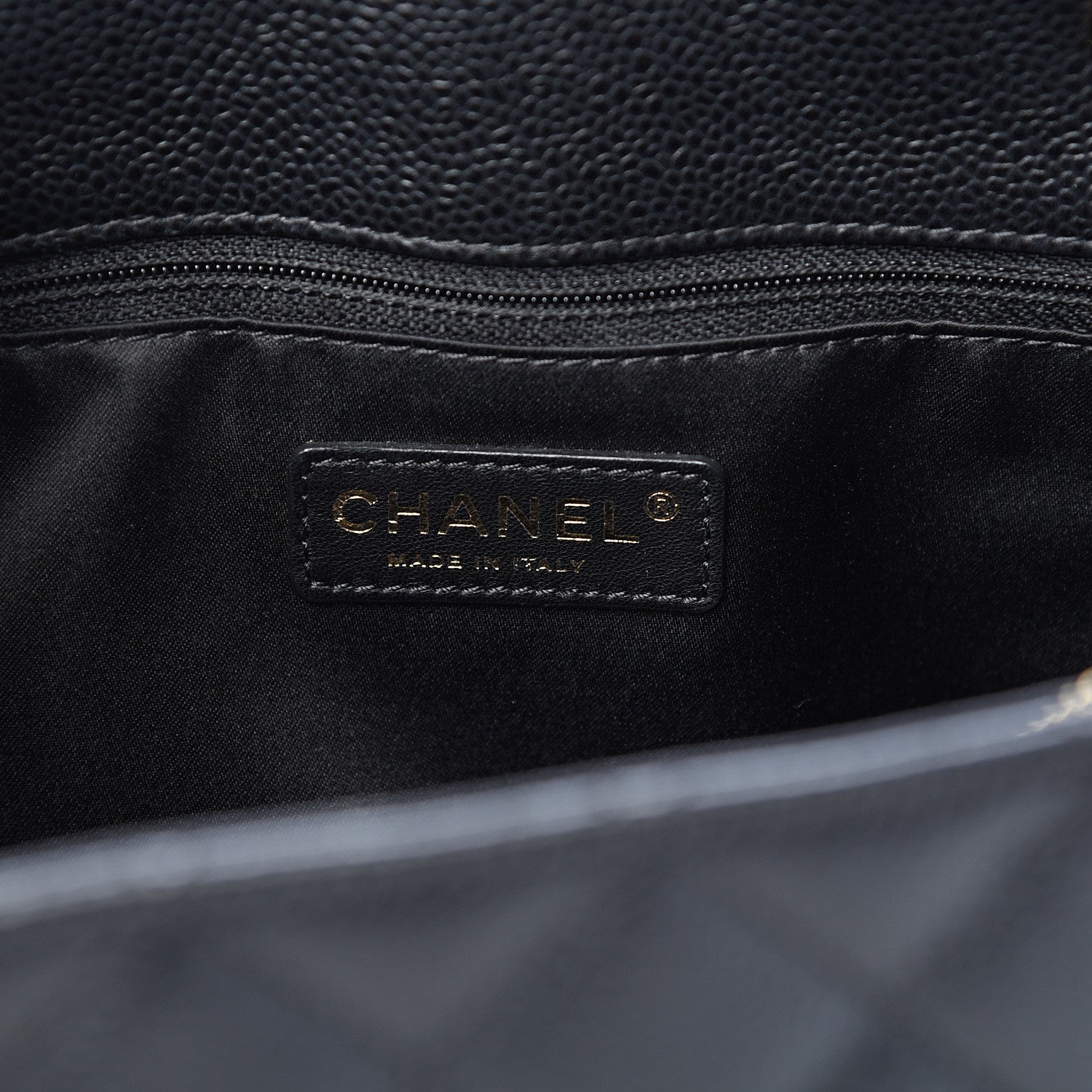 Chanel Caviar Quilted Grand Shopping Tote GST Black 5 of 12