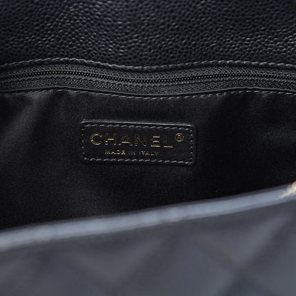 Chanel Caviar Quilted Grand Shopping Tote GST Black 5 of 12
