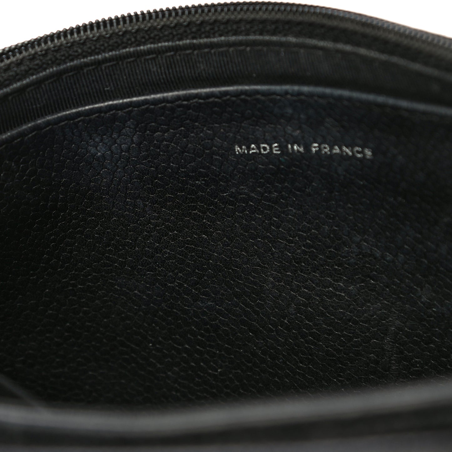 Caviar Half Moon Wallet On Chain WOC Black