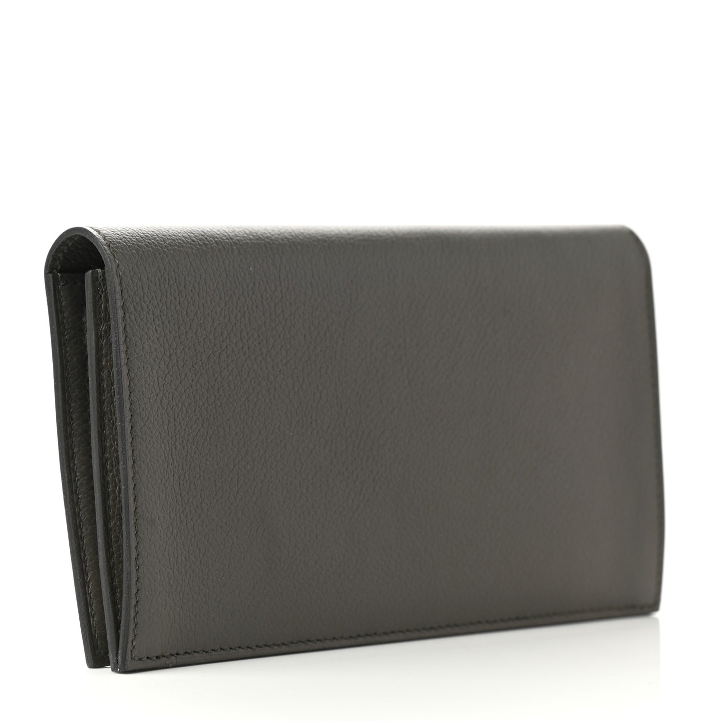 Evercolor Citizen Twill Long Wallet Vert De Gris