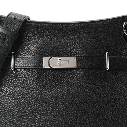 Hermes Taurillon Clemence Jypsiere 34 Black 7 of 9