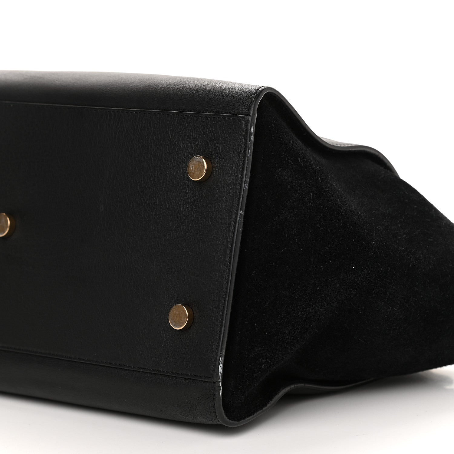 Saint Laurent Calfskin Small Monogram Downtown Cabas Black 9 of 13