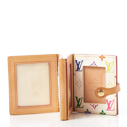 Louis Vuitton Monogram Multicolor 4 Photo Frame Wallet White 7 of 9