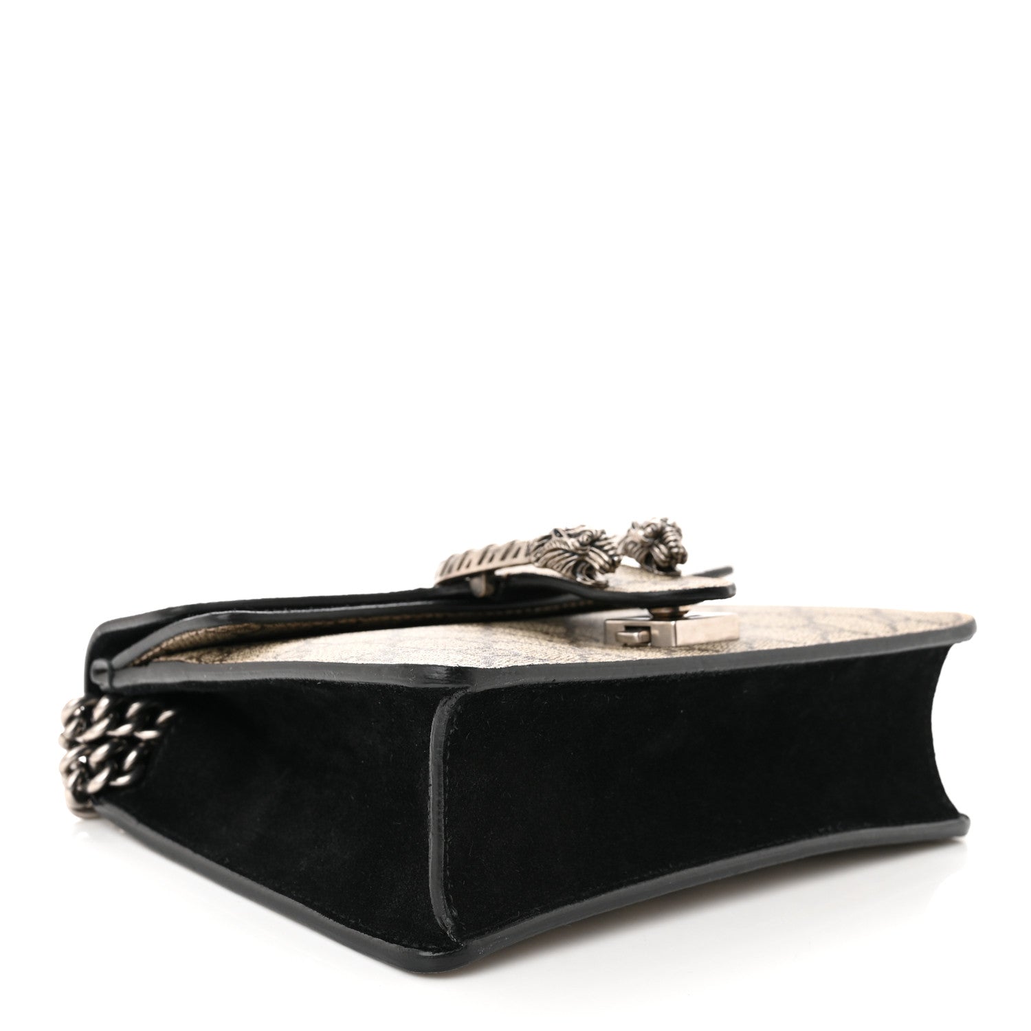 Gucci GG Supreme Monogram Mini Dionysus Shoulder Bag Black 4 of 13