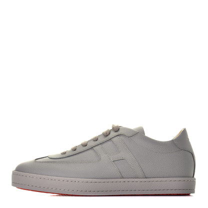 Hermes Matte Epsom Calfskin Mens Olympic Sneakers 42 Mastic 1 of 8