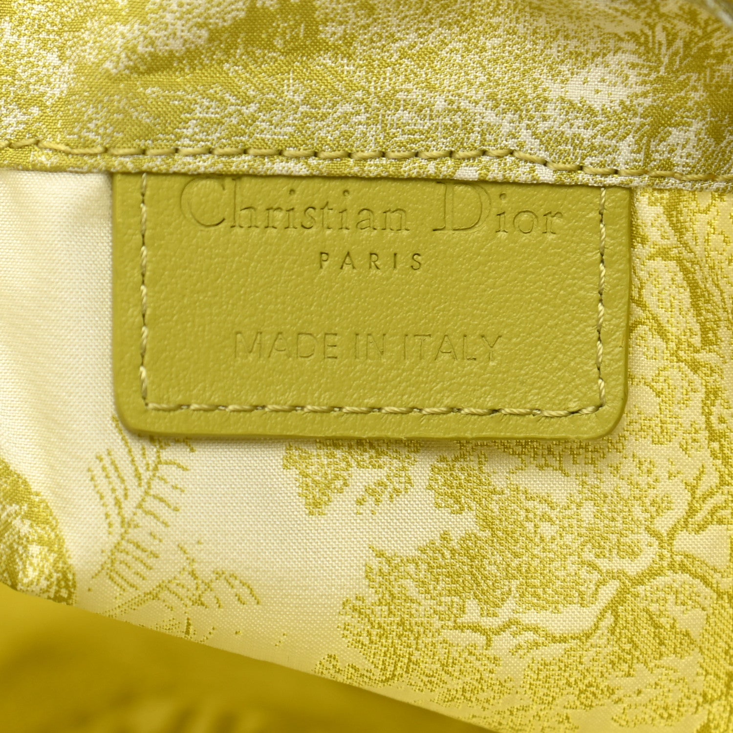 Christian Dior Technical Fabric Embroidered Toile De Jouy Sauvage DiorTravel Pouch 6 of 9