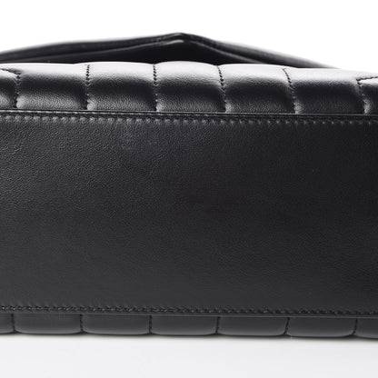 Saint Laurent Calfskin Y Quilted Monogram Small Loulou Chain Satchel Black 11 of 11