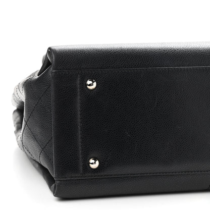 Chanel Caviar Executive Cerf Shopper Tote Black 9 of 11