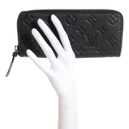 Louis Vuitton Empreinte Clemence Wallet Black 2 of 7