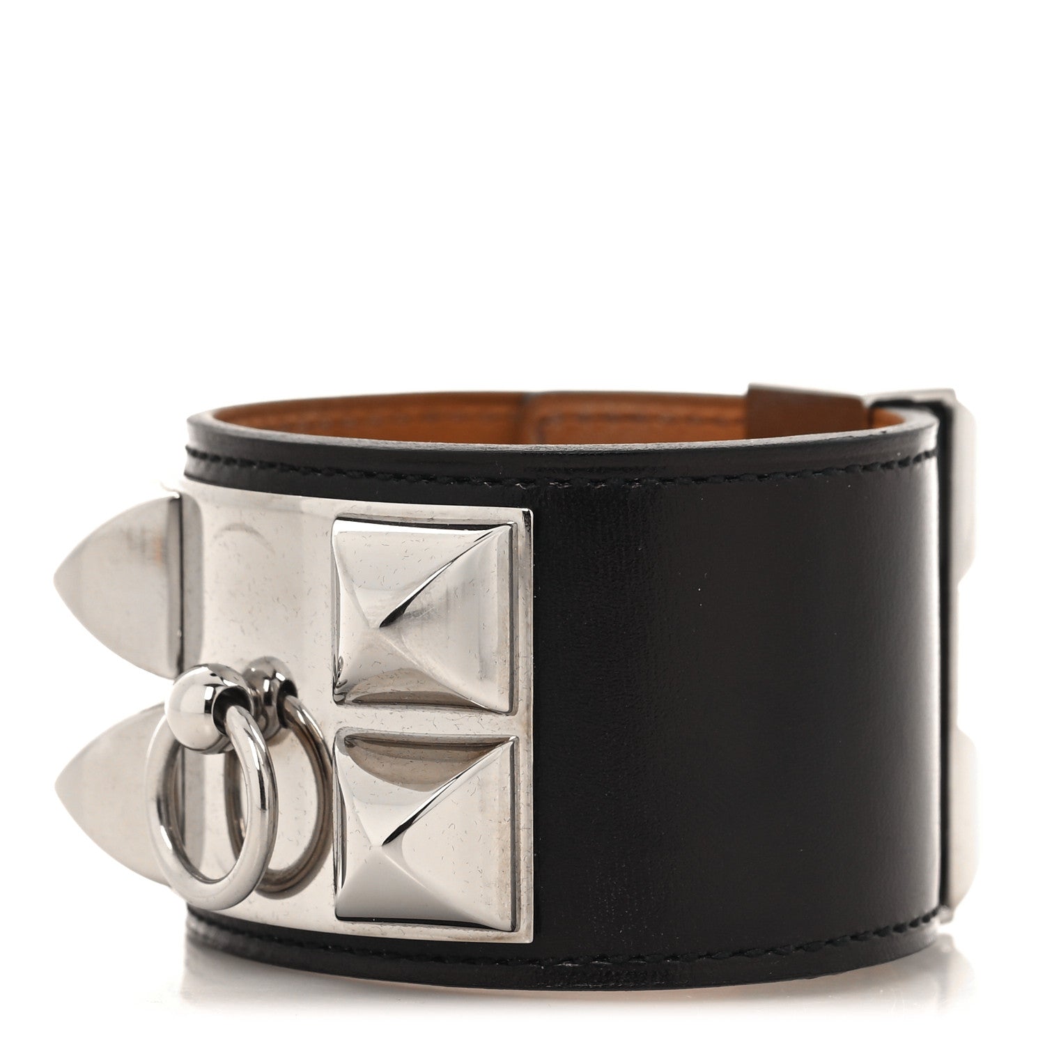 Hermes Box Collier de Chien CDC Bracelet Black 1 of 7