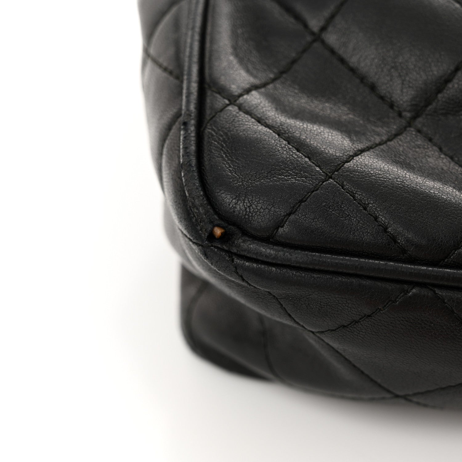 Chanel Lambskin Quilted Tassel Camera Case Black 16 of 16